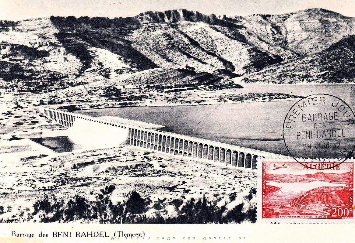 Beni-Bahdel - Barrage - 1957.jpg
